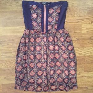 Miss Me Strapless Dress